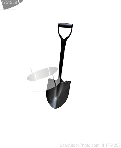 Image of Garden spade isolated
