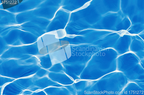 Image of blue water