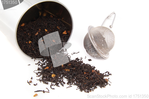 Image of Black tea isolated
