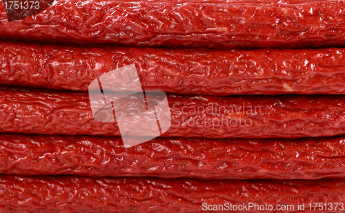 Image of sausages background