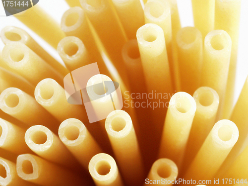 Image of Bunch of spaghetti isolated