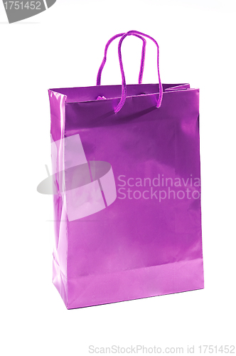 Image of Purple shopping Bag