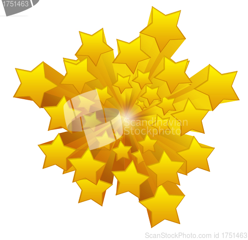 Image of gold stars