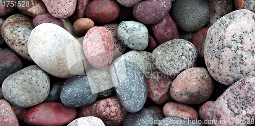 Image of pebble stones  background