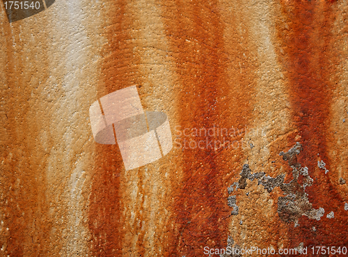 Image of Background of The Old rusted texture