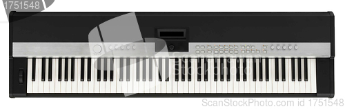 Image of Piano keyboard close-up