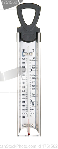 Image of thermometer isolated on white background
