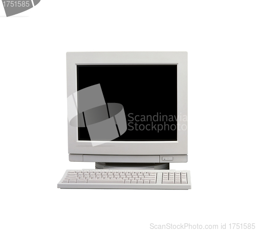 Image of Desktop Computer close up shot
