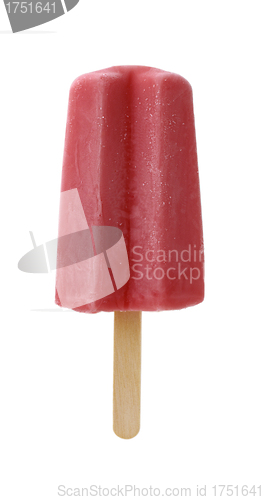 Image of strawberry ice lolly