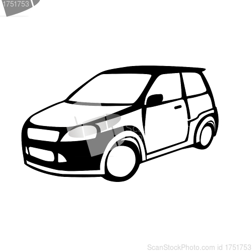 Image of cars vector