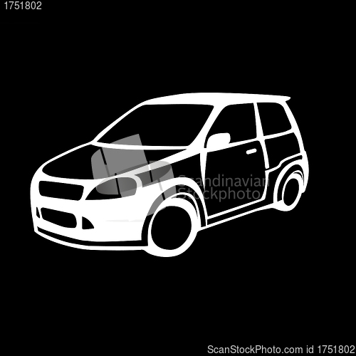Image of cars vector