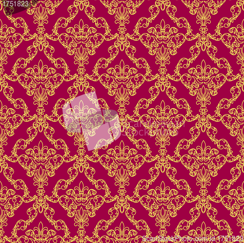 Image of Seamless wallpaper pattern