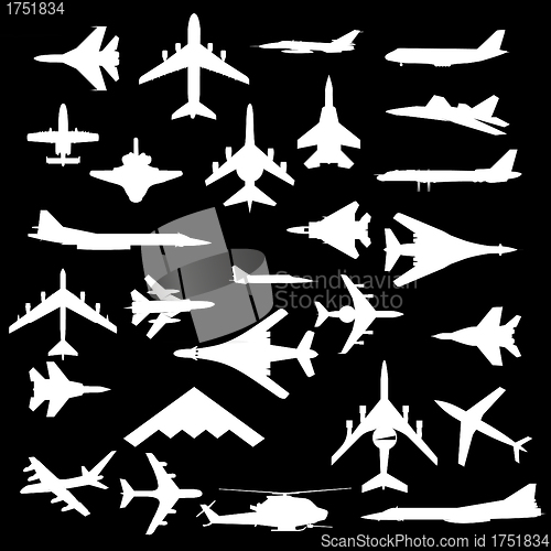 Image of Combat aircraft. 