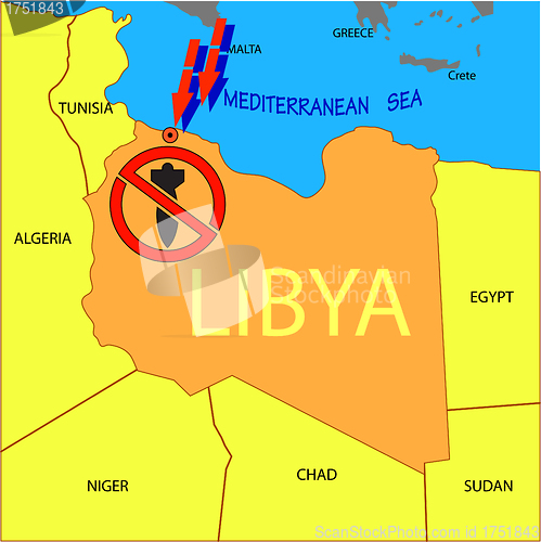 Image of Stop military operations in Libya.
