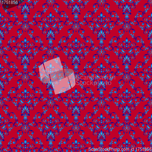 Image of Seamless wallpaper pattern