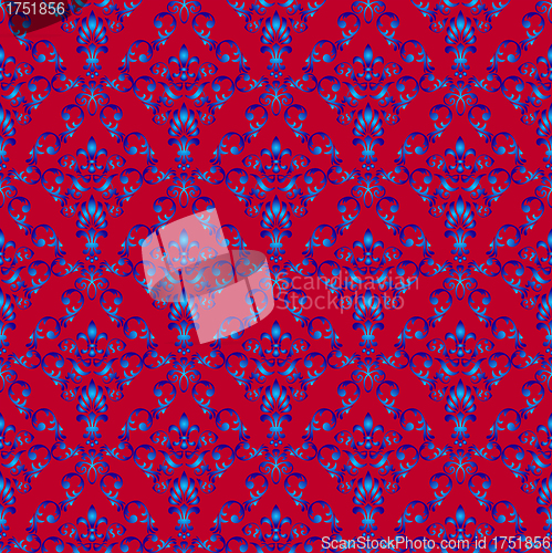 Image of Seamless wallpaper pattern