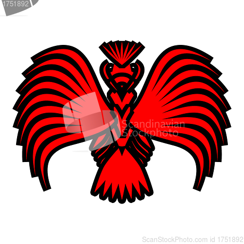 Image of Eagle symbols and tattoo, vector illustration.