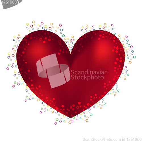 Image of Red heart 