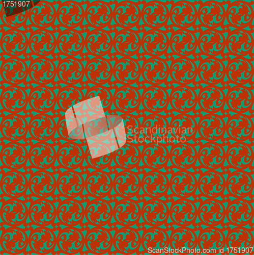 Image of Seamless wallpaper pattern