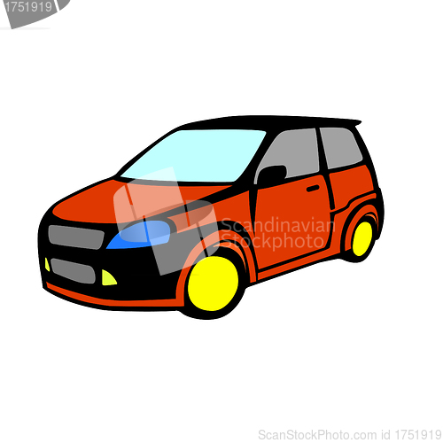 Image of cars vector