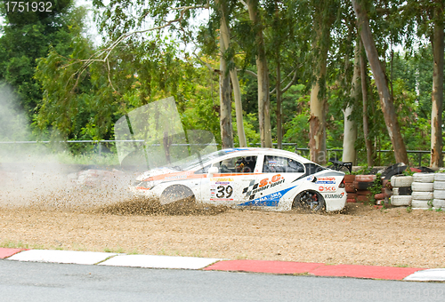 Image of Touring car race in Pattaya, Thailand, June 2012