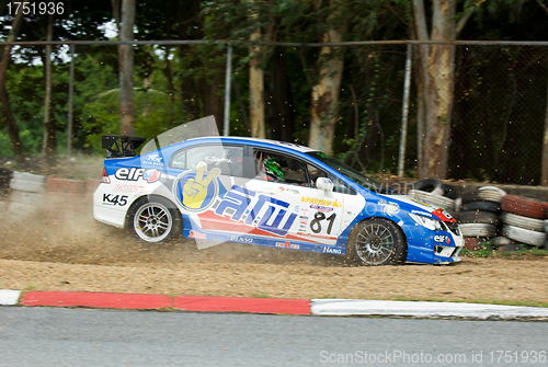 Image of Touring car race in Pattaya, Thailand, June 2012