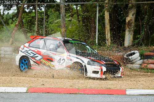 Image of Touring car race in Pattaya, Thailand, June 2012