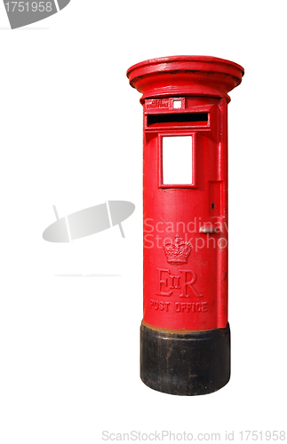 Image of British postbox