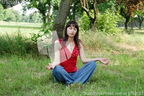 Image of Woman meditation