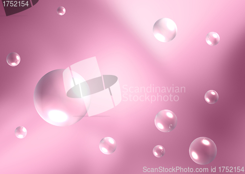 Image of Abstract bubbles background