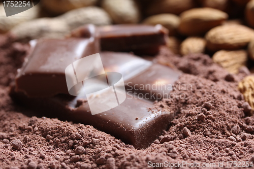 Image of chocolate background