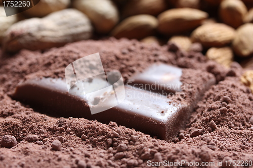 Image of chocolate background