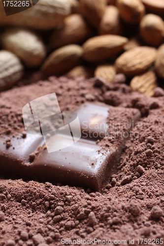 Image of chocolate background