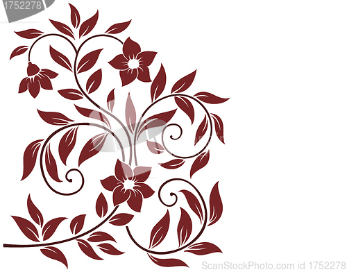 Image of Decorative floral background