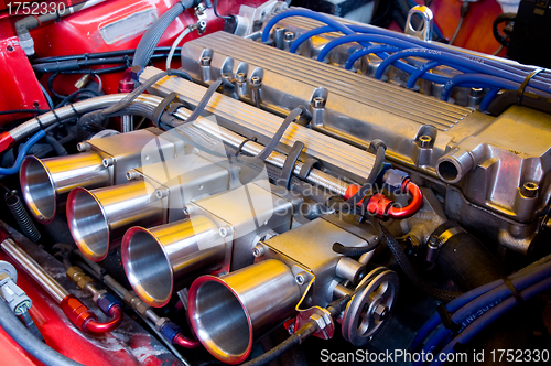 Image of Classic DOHC racing engine