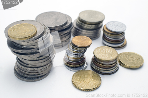 Image of Stacks of coins.