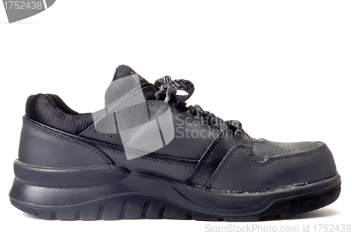 Image of men's black shoe