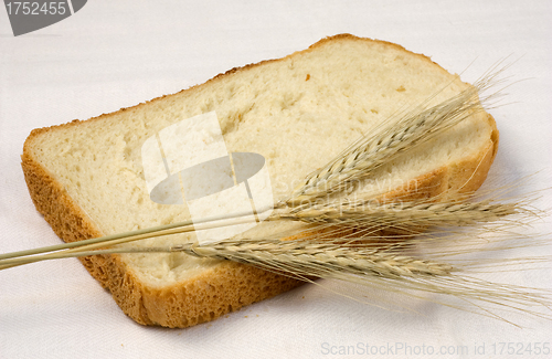 Image of Bread and wheat.