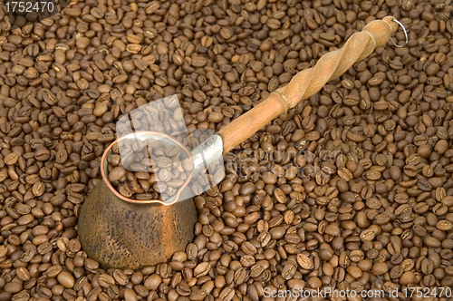 Image of Turkish coffee pot.