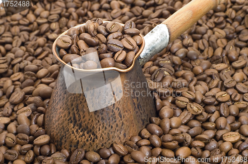 Image of Turkish coffee pot.