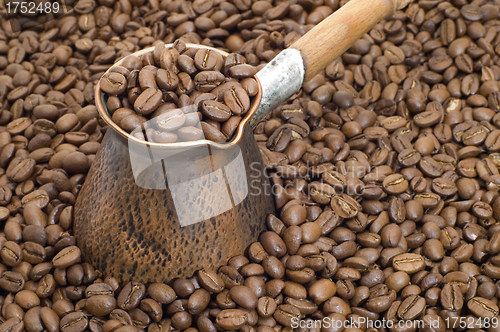 Image of Turkish coffee pot.