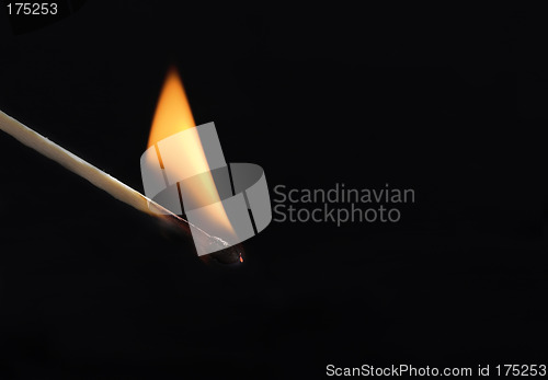 Image of Burning match