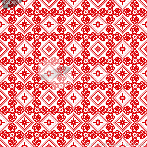 Image of Seamless Floral Pattern