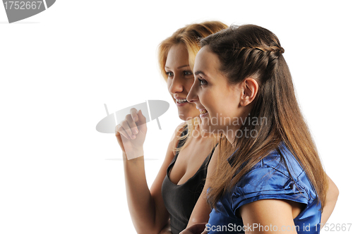 Image of Two young attractive women