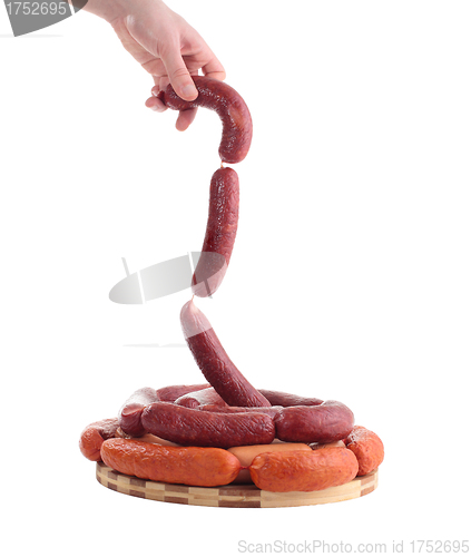 Image of various sausages