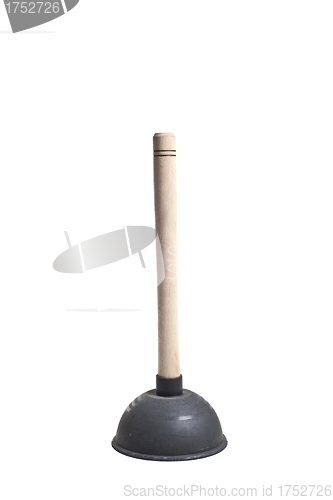 Image of The old air eliminator on a white
