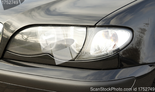 Image of Car front close up