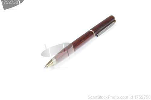 Image of pen isolated on the white background