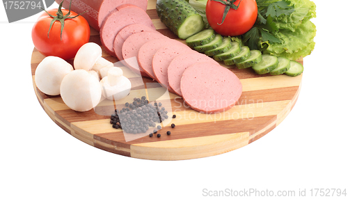 Image of Sliced sausage