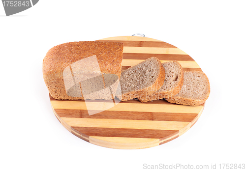 Image of sliced gray bread